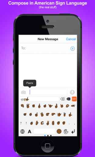 Signily Keyboard - Sign Language Emoji and GIFs! 4