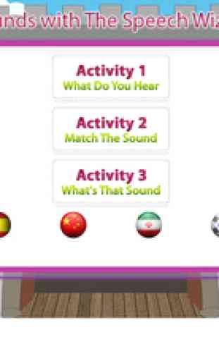 Sounds with The Speech Wizard 1