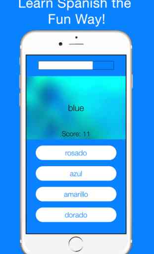 Spanish Games - Learn how to speak flash cards app 1