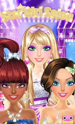 Star Girl Salon™ - Girls Makeup, Dressup and Makeover Games 1