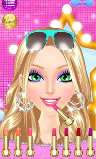 Star Girl Salon™ - Girls Makeup, Dressup and Makeover Games 4