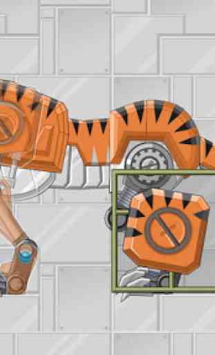 Toy Robot Rampage Smilodon War 2