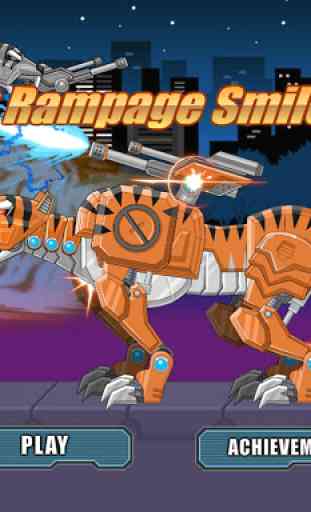 Toy Robot Rampage Smilodon War 4