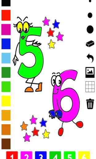 A Numbers Coloring Book for Toddlers: Learn to color and write 1-10 1