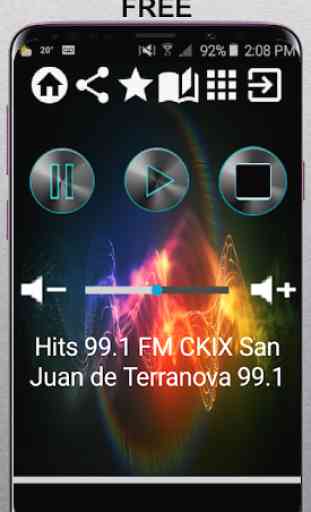 Hits 99.1 FM CKIX San Juan de Terranova 99.1 FM CA 1