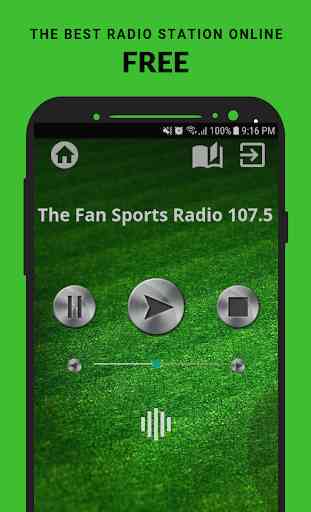 The Fan Sports Radio 107.5 App FM USA Free Online 1
