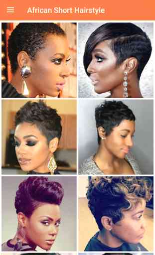 African Short Hairstyle 2