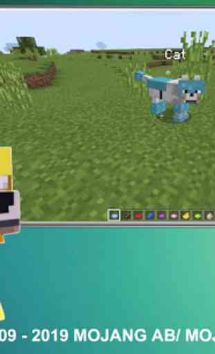Armored Wolf Addon for MCPE 3