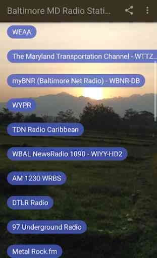 Baltimore MD Radio Stations 2