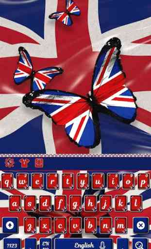 British Flag Keyboard Theme 1