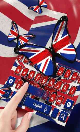 British Flag Keyboard Theme 2