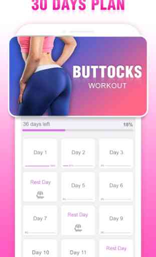 Buttocks Workout – Butt Exercise for Women at Home 1