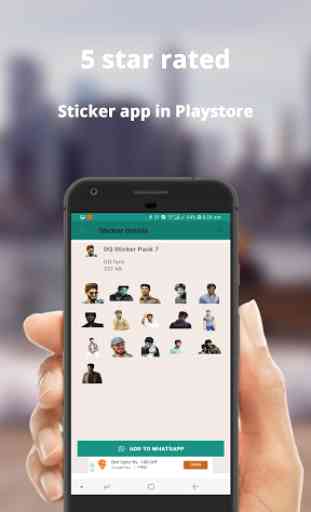 Dulquer WhatsApp Stickers 3