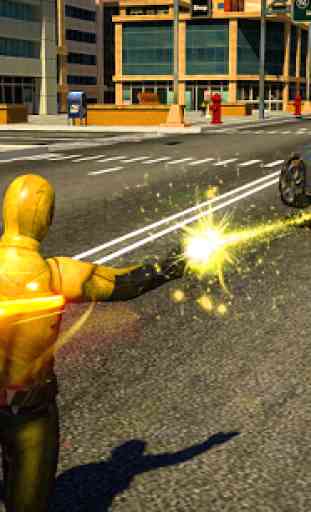 Gangster speed hero: Robot fighting games 1