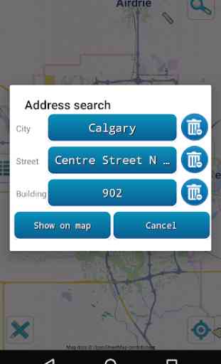 Map of Calgary offline 3