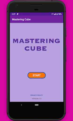 Mastering Cube - Cube Solving Guide 1