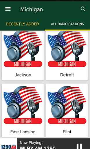 Michigan Radio Stations - USA 4