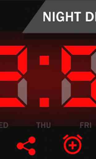 Night Clock Pro | Digital Watch | Alarm Clock 2