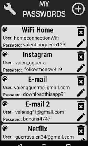 Password Remember App 2