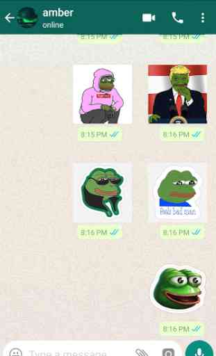 Pepe Frog Stickers for WhatsApp, WAStickerApps 4