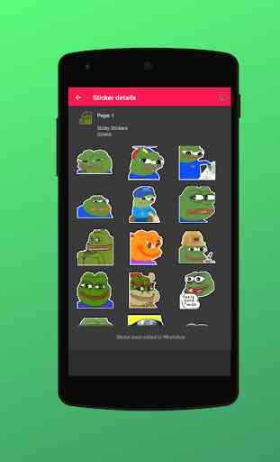 Pepe the Frog Stickers for Whatsapp 4