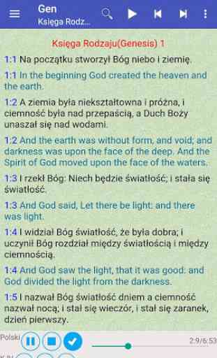 Polish-English Bilingual Holy Bible Audio 1