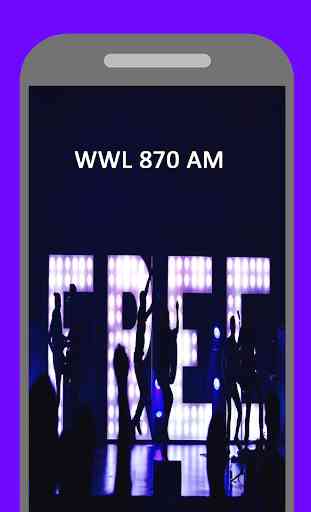 Radio for WWL 870 AM App News Talk Station free 1
