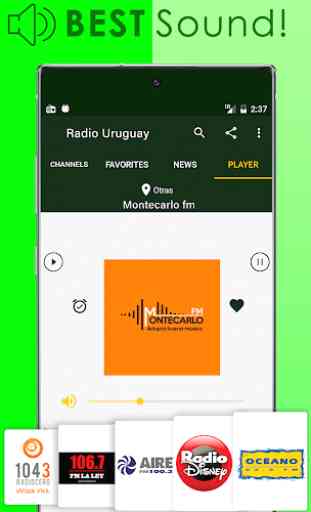 Radio Uruguay - Uruguayan Andriod FM Online 3