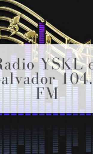 radio yskl el salvador 104.1 fm 1