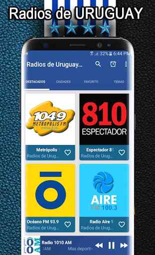Radios de Uruguay Free - Radio Uruguay AM y FM 3