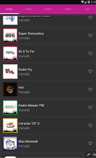 Radios de Venezuela 3