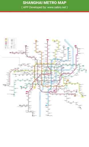 Shanghai Metro Map Offline 2