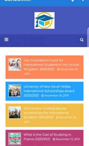 Study Abroad App | Free Scholarship App 1
