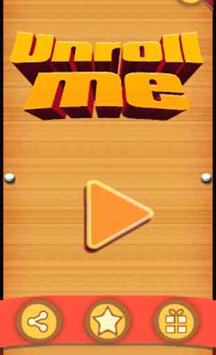 Unroll Me - Roll the ball - Sliding Puzzle Game 1