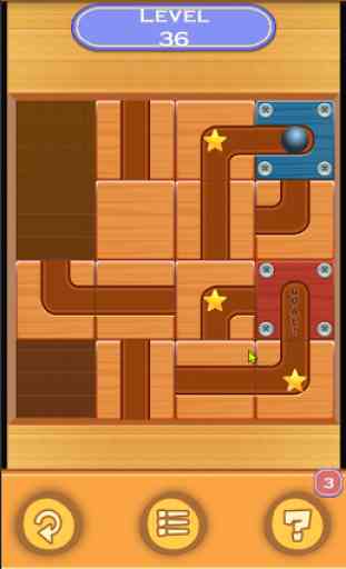 Unroll Me - Roll the ball - Sliding Puzzle Game 4