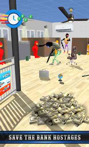 US Police Robot Bank Robbery City Crime 3
