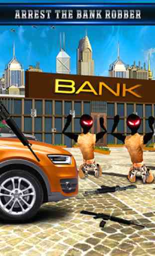 US Police Robot Bank Robbery City Crime 4