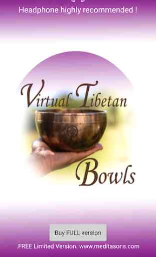 Virtual tibetan bowls 1