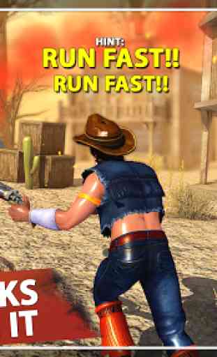 Western Cowboy Action Adventure: Street Gun Fire 2