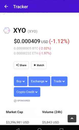 XYO Crypto Tracker 3