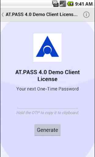 AT.Pass Mobile Token 1