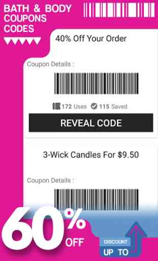 Coupons for Bath & Body Works  2