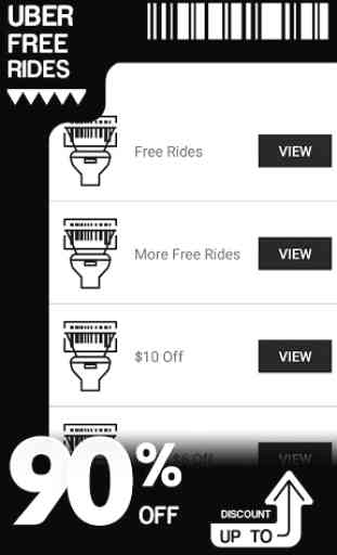 Coupons for Uber  1