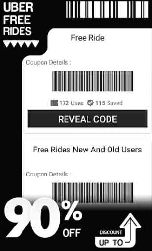 Coupons for Uber  2