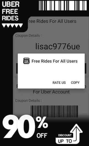 Coupons for Uber  3