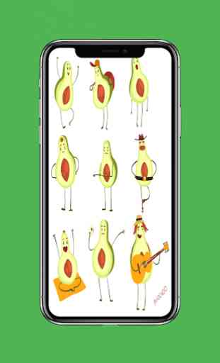 Cute Avocado Wallpaper HD 4