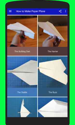 Easy Paper Airplane Folding Tutorials 1