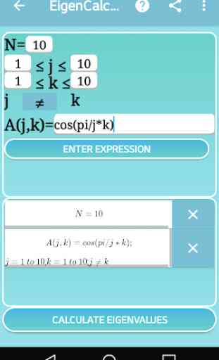 Eigenvalues Calculator 4