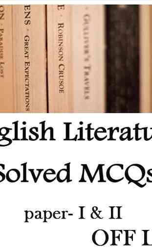 English Literature Solved MCQs 1