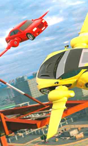 Flying Car Racing Adventure Game 2